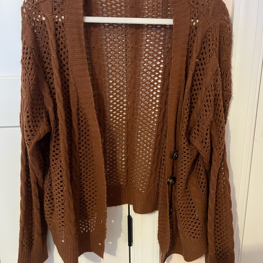 Brown Women's Cardigan